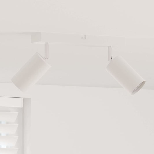 Faretto da soffitto Bianco 26 x 6 x 16 cm Metallo