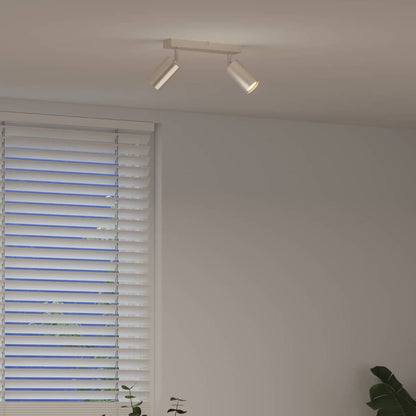 Faretto da soffitto Nichel 26 x 6 x 16 cm Metallo | homemem39