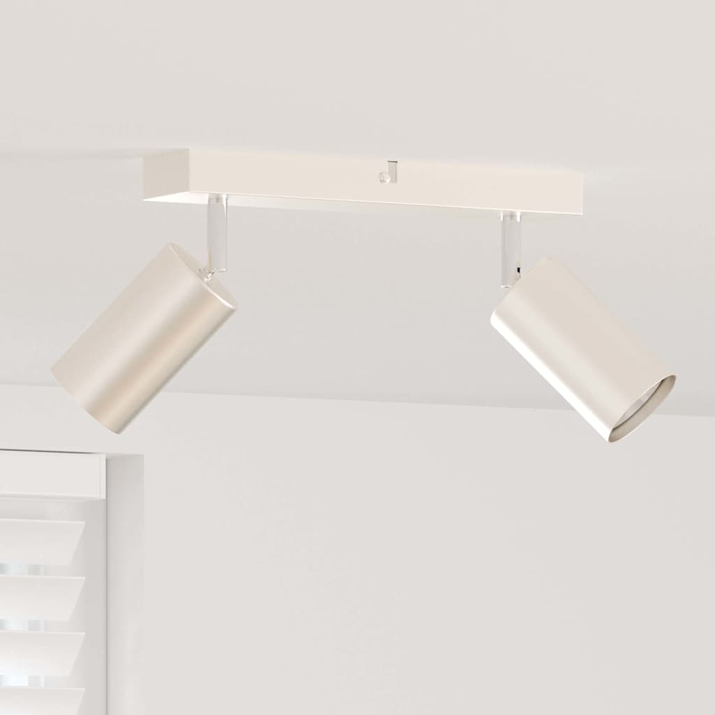 Faretto da soffitto Nichel 26 x 6 x 16 cm Metallo | homemem39