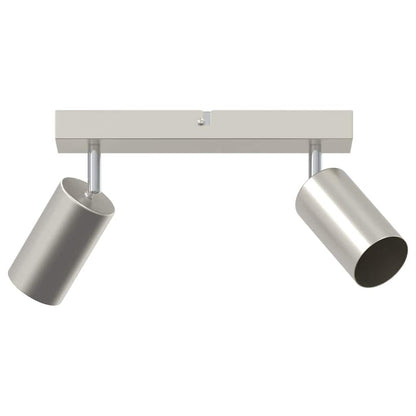 Faretto da soffitto Nichel 26 x 6 x 16 cm Metallo | homemem39