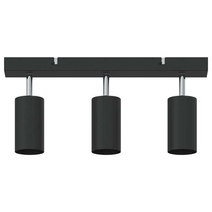 Faretto da soffitto Nero 38 x 6 x 16 cm Metallo