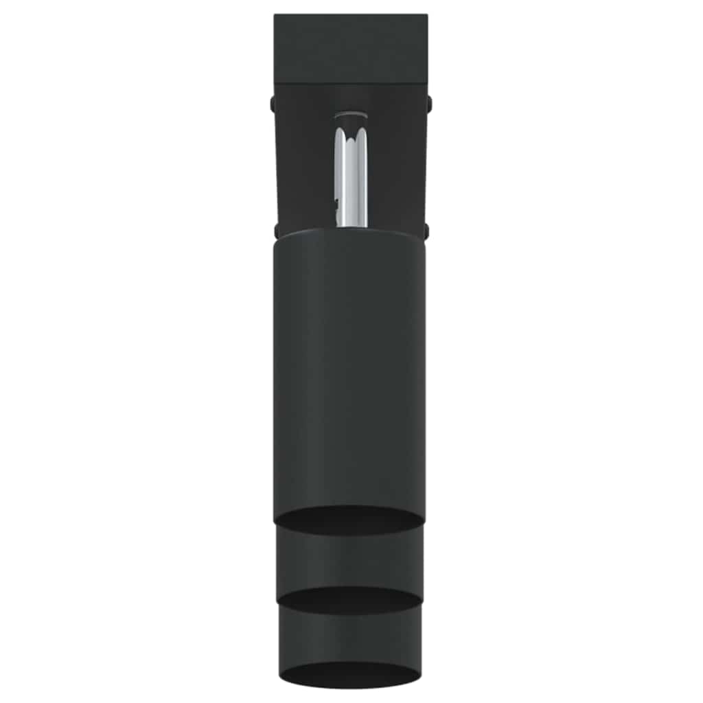 Faretto da soffitto Nero 38 x 6 x 16 cm Metallo | homemem39