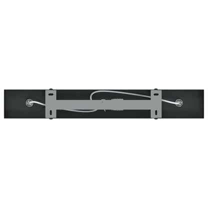 Faretto da soffitto Nero 38 x 6 x 16 cm Metallo | homemem39