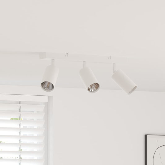 Faretto da soffitto Bianco 38 x 6 x 16 cm Metallo