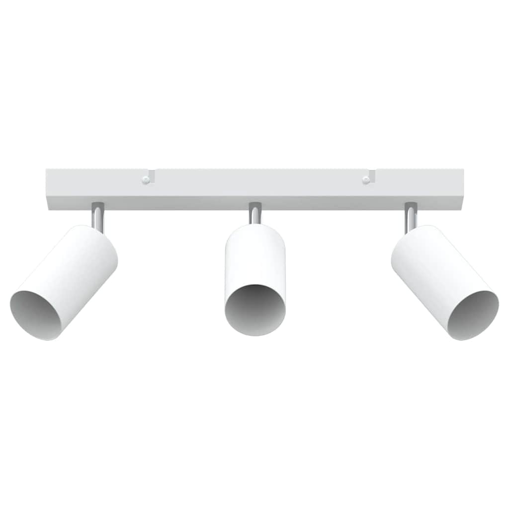 Faretto da soffitto Bianco 38 x 6 x 16 cm Metallo | homemem39