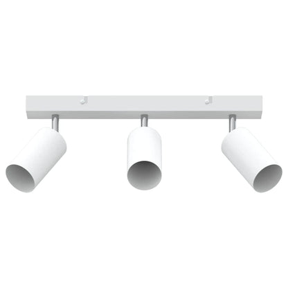 Faretto da soffitto Bianco 38 x 6 x 16 cm Metallo | homemem39