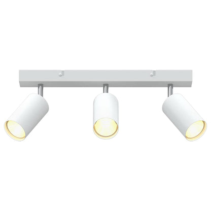 Faretto da soffitto Bianco 38 x 6 x 16 cm Metallo