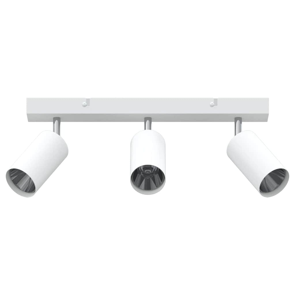 Faretto da soffitto Bianco 38 x 6 x 16 cm Metallo | homemem39