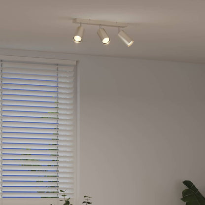 Faretto da soffitto Nichel 38 x 6 x 16 cm Metallo