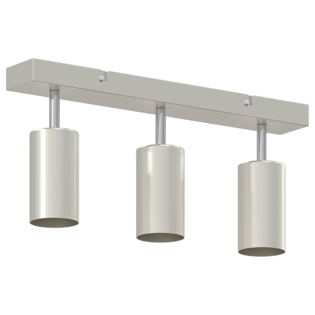 Faretto da soffitto Nichel 38 x 6 x 16 cm Metallo | homemem39