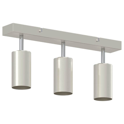Faretto da soffitto Nichel 38 x 6 x 16 cm Metallo | homemem39
