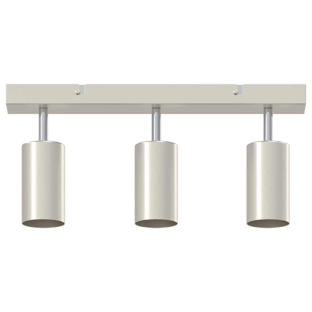 Faretto da soffitto Nichel 38 x 6 x 16 cm Metallo | homemem39