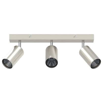 Faretto da soffitto Nichel 38 x 6 x 16 cm Metallo