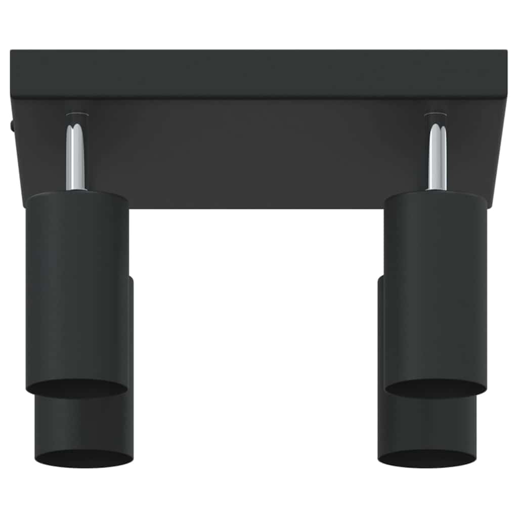 Faretto da soffitto Nero 26 x 26 x 16 cm Metallo | homemem39