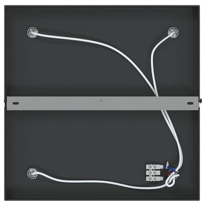 Faretto da soffitto Nero 26 x 26 x 16 cm Metallo | homemem39