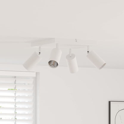 Faretto da soffitto Bianco 26 x 26 x 16 cm Metallo