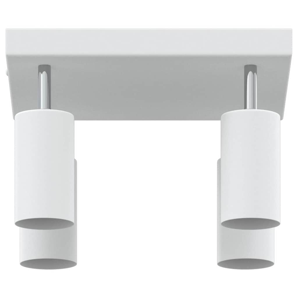 Faretto da soffitto Bianco 26 x 26 x 16 cm Metallo | homemem39