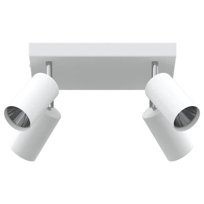 Faretto da soffitto Bianco 26 x 26 x 16 cm Metallo | homemem39