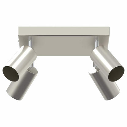Faretto da soffitto Nichel 26 x 26 x 16 cm Metallo | homemem39