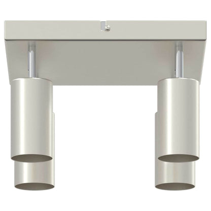 Faretto da soffitto Nichel 26 x 26 x 16 cm Metallo | homemem39