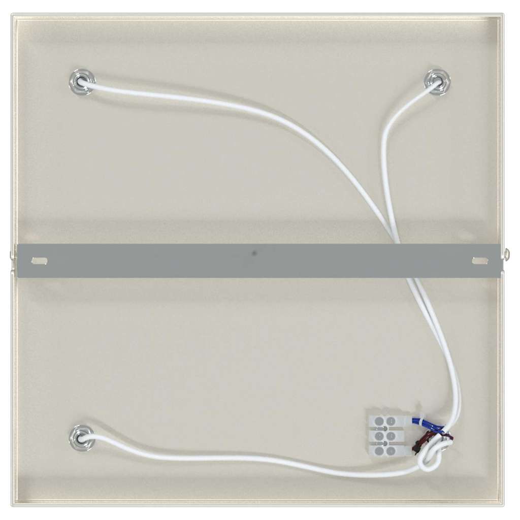 Faretto da soffitto Nichel 26 x 26 x 16 cm Metallo | homemem39