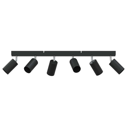 Faretto da soffitto Nero 73 x 6 x 16 cm Metallo