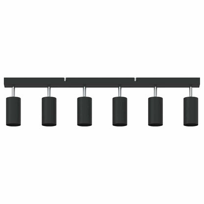 Faretto da soffitto Nero 73 x 6 x 16 cm Metallo | homemem39