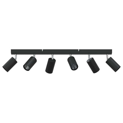Faretto da soffitto Nero 73 x 6 x 16 cm Metallo