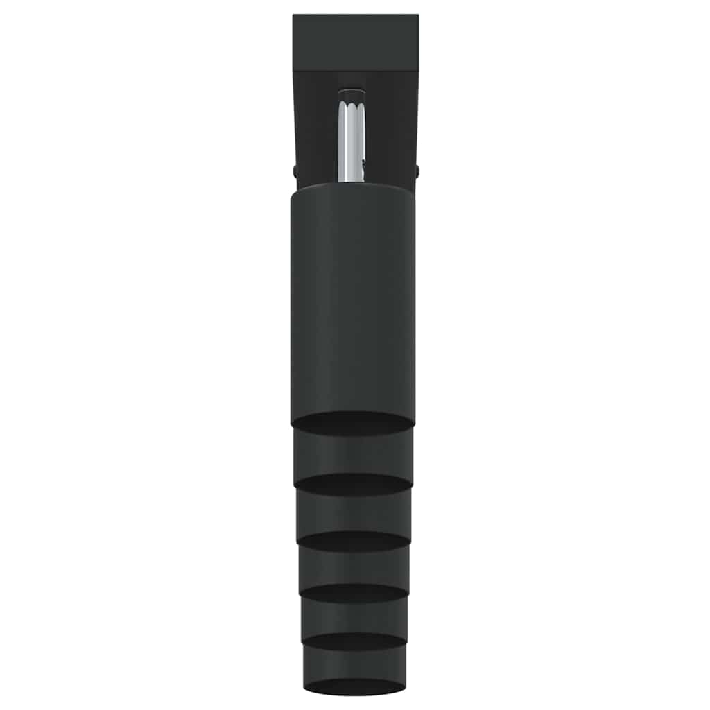 Faretto da soffitto Nero 73 x 6 x 16 cm Metallo | homemem39