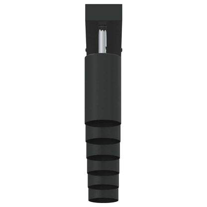 Faretto da soffitto Nero 73 x 6 x 16 cm Metallo | homemem39