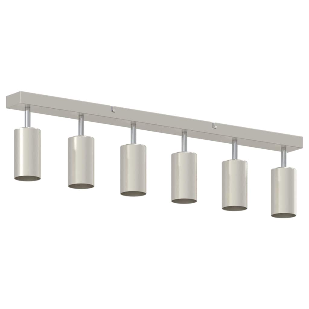 Faretto da soffitto Nichel 73 x 6 x 16 cm Metallo | homemem39