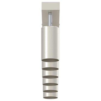 Faretto da soffitto Nichel 73 x 6 x 16 cm Metallo | homemem39