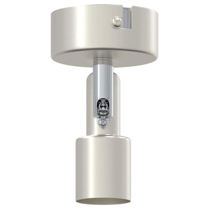 Faretto da soffitto Nichel 8 x 8 x 10,5 cm Acciaio