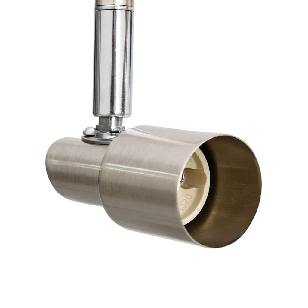 Faretto da soffitto Nichel 25,5 x 8 x 11 cm Acciaio | homemem39