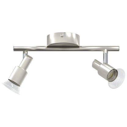Faretto da soffitto Nichel 25,5 x 8 x 11 cm Acciaio