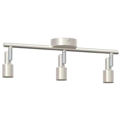 Faretto da soffitto Nichel 39 x 10,5 x 10,5 cm Acciaio