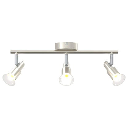 Faretto da soffitto Nichel 39 x 10,5 x 10,5 cm Acciaio