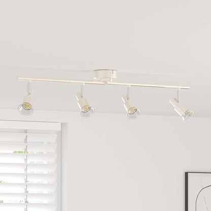 Faretto da soffitto Nichel 70 x 9 x 12,5 cm Acciaio