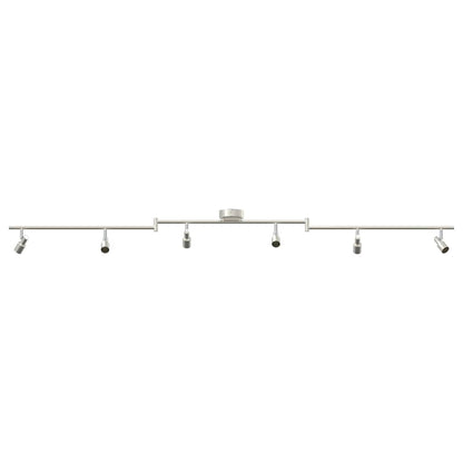 Faretto da soffitto Nichel 176,5 x 9,5 x 14 cm Acciaio