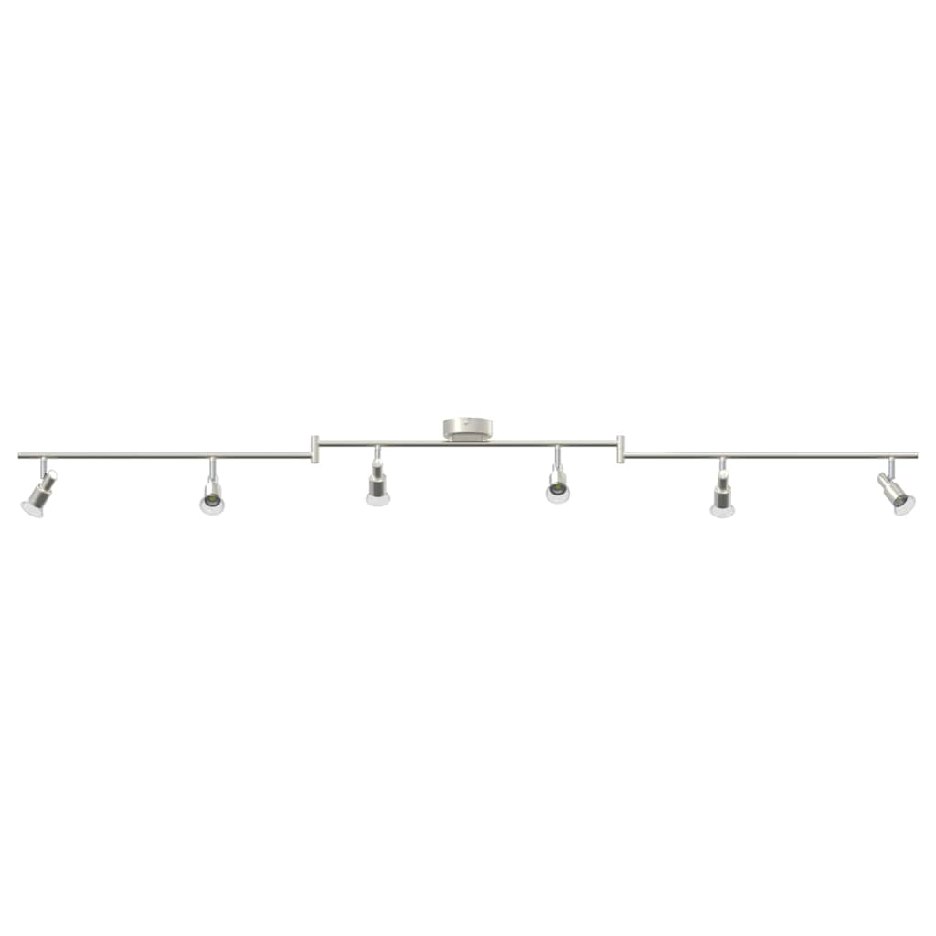 Faretto da soffitto Nichel 176,5 x 9,5 x 14 cm Acciaio | homemem39