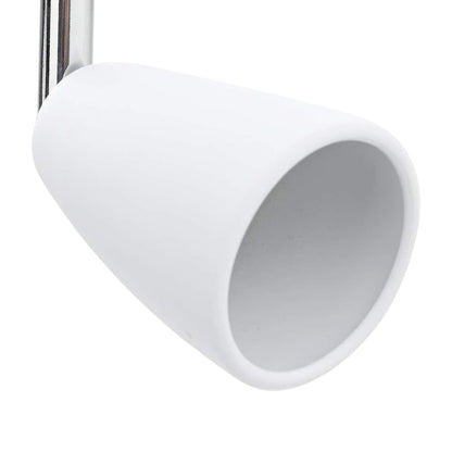 Faretto da soffitto Bianco 8 x 8 x 14 cm Metallo