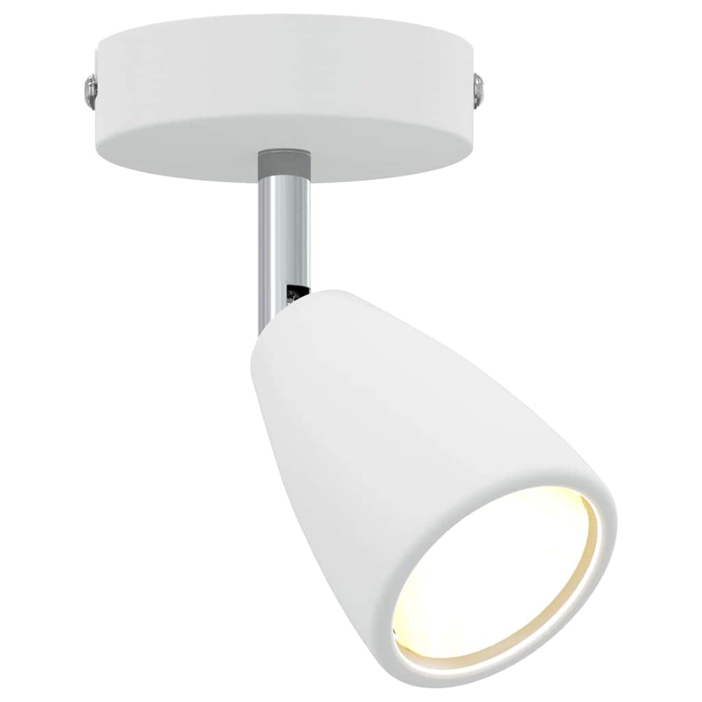Faretto da soffitto Bianco 8 x 8 x 14 cm Metallo