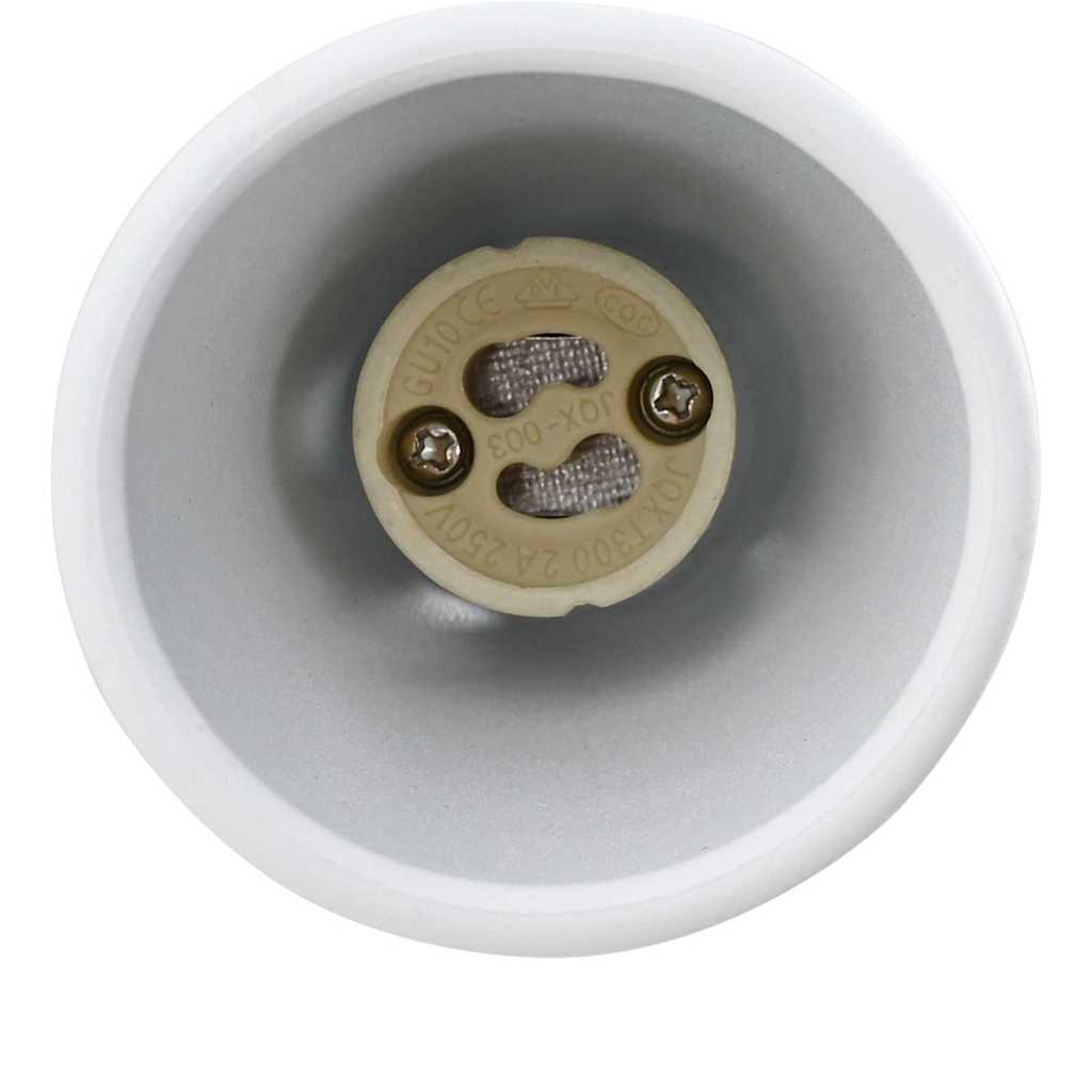 Faretto da soffitto Bianco 25.5 x 8 x 16 cm Metallo | homemem39