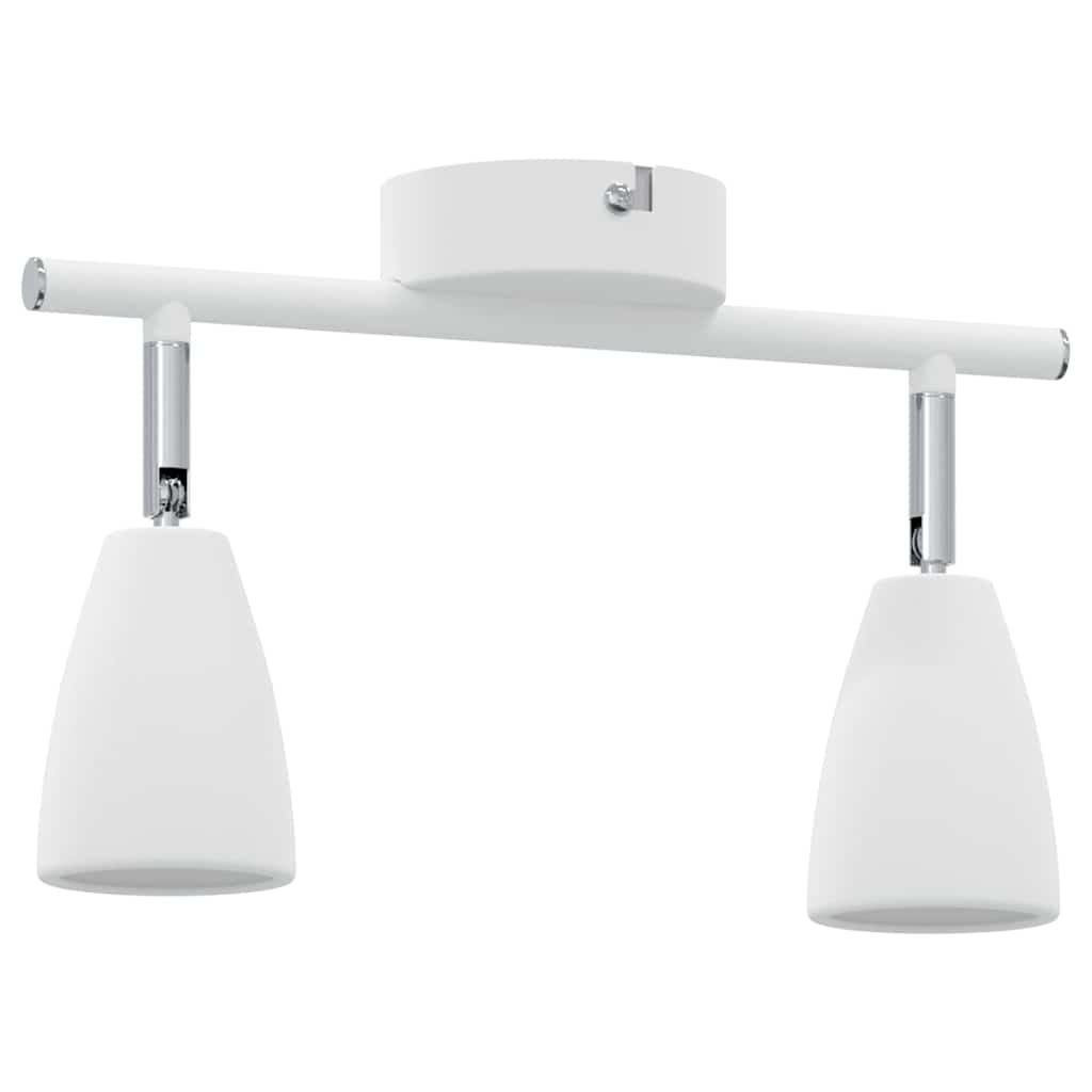 Faretto da soffitto Bianco 25.5 x 8 x 16 cm Metallo | homemem39