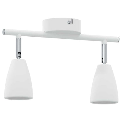 Faretto da soffitto Bianco 25.5 x 8 x 16 cm Metallo | homemem39