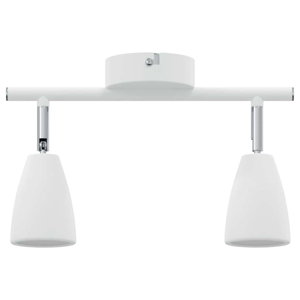 Faretto da soffitto Bianco 25.5 x 8 x 16 cm Metallo | homemem39