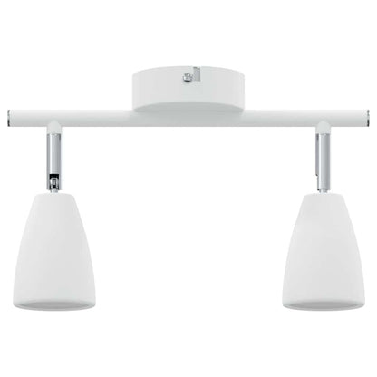 Faretto da soffitto Bianco 25.5 x 8 x 16 cm Metallo | homemem39