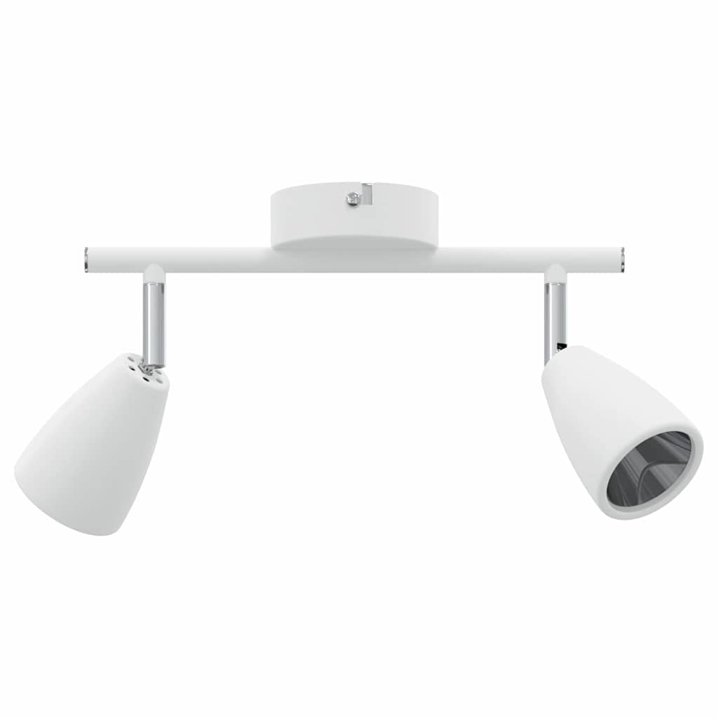 Faretto da soffitto Bianco 25.5 x 8 x 16 cm Metallo | homemem39