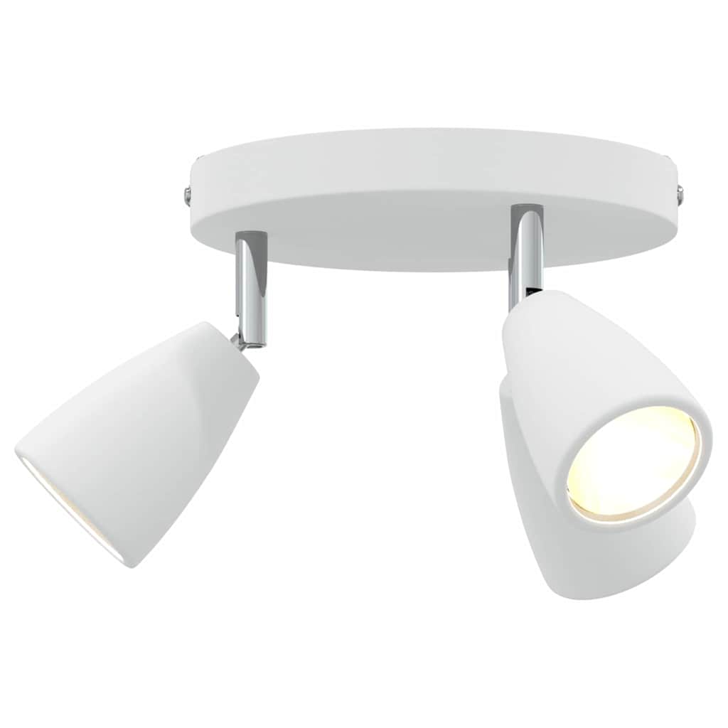 Faretto da soffitto Bianco 19 x 19 x 14,5 cm Metallo