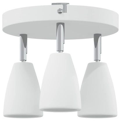 Faretto da soffitto Bianco 19 x 19 x 14,5 cm Metallo | homemem39